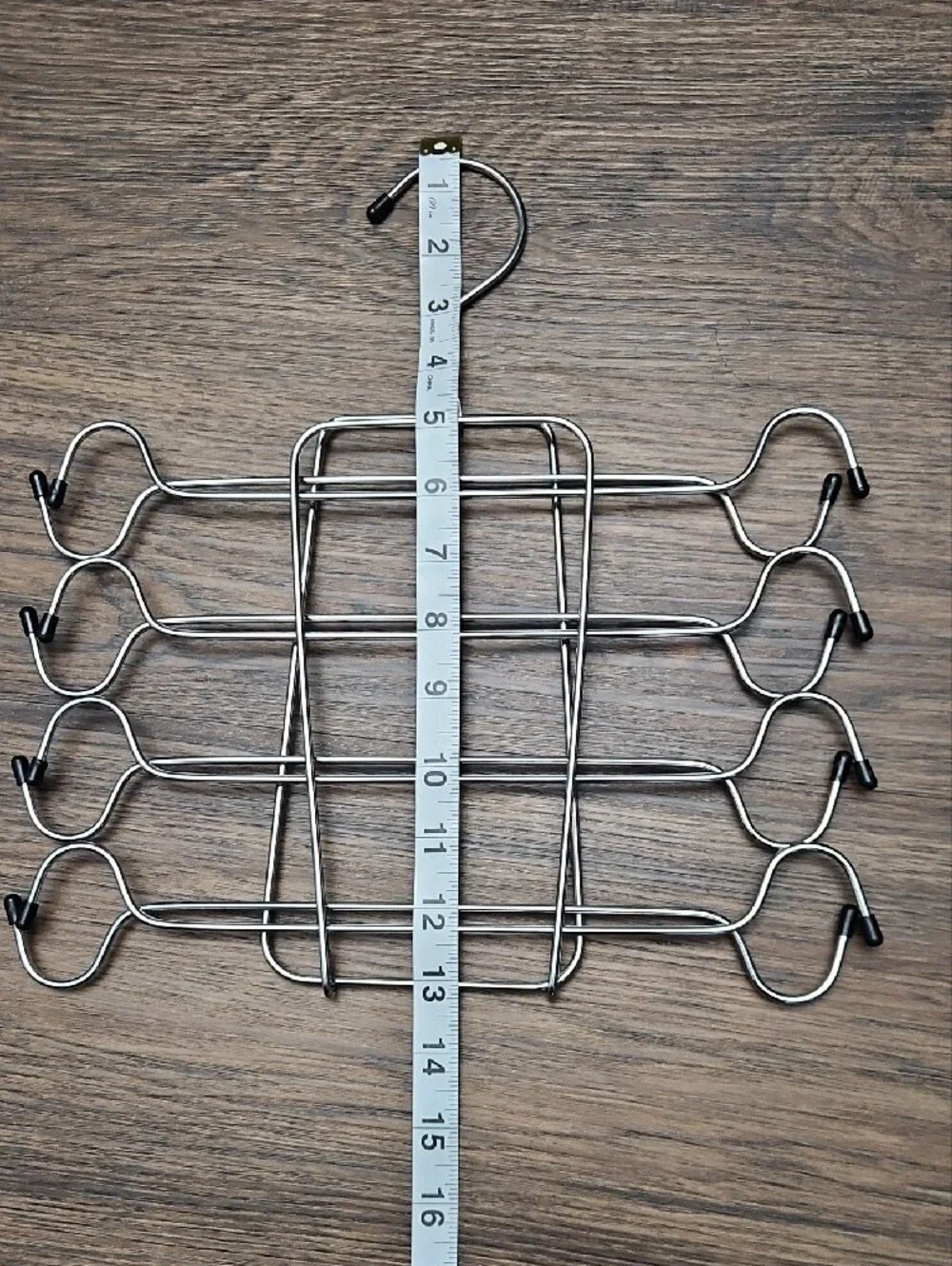 Set of 2 Folding Metal Tank Top and Bra Hangers